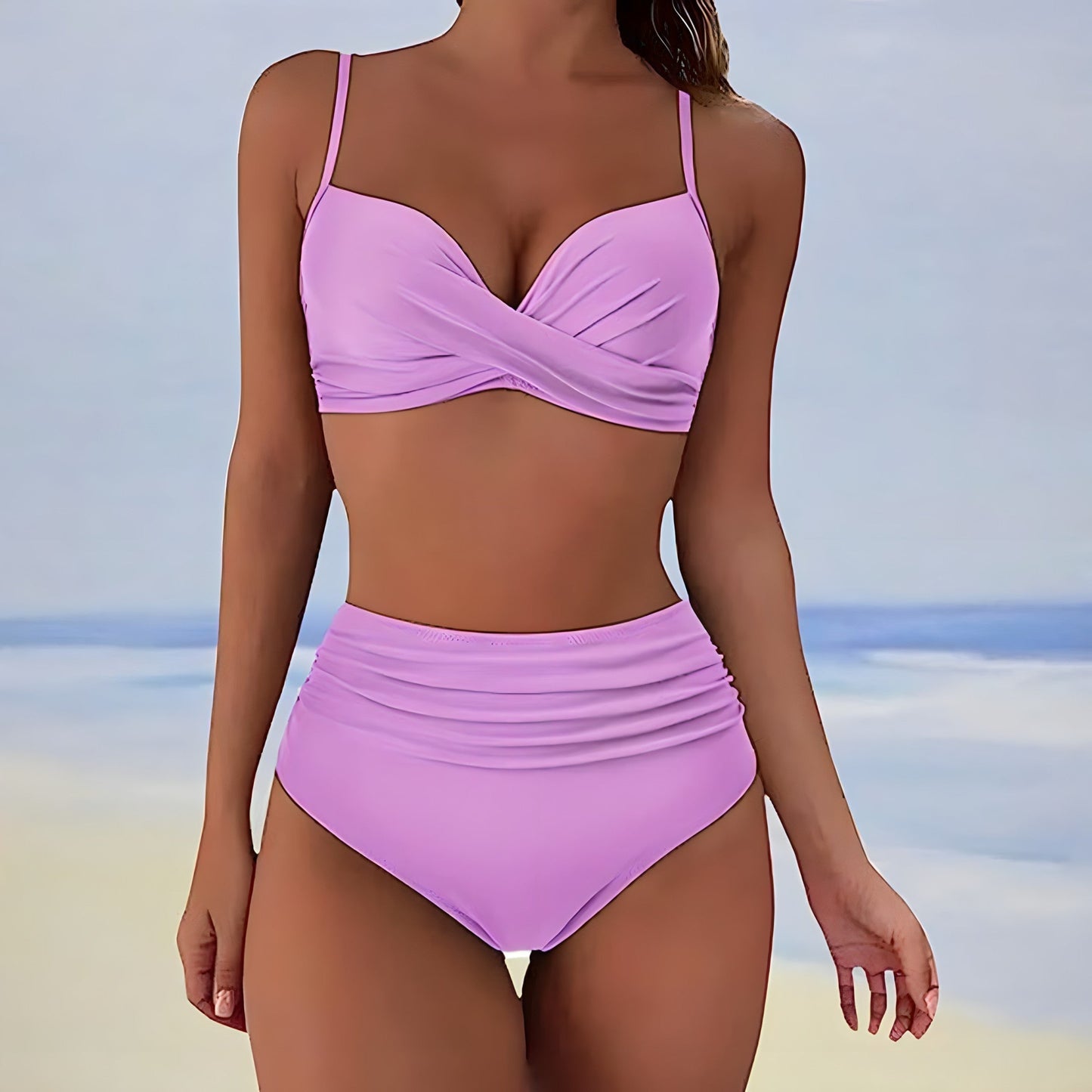 Aveline – bikini mit hoher taille