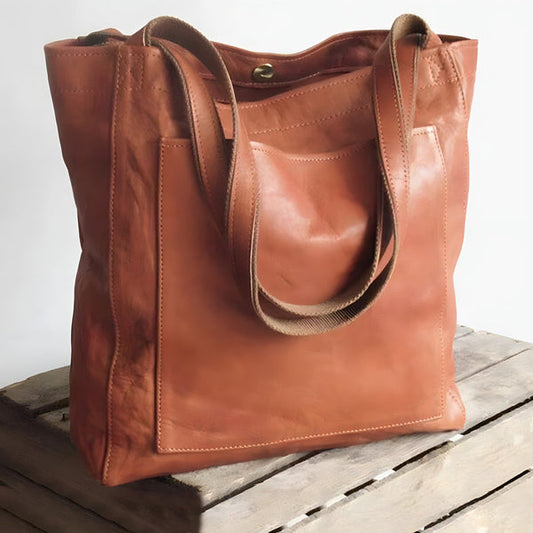 Léa | vintage lederhandtasche