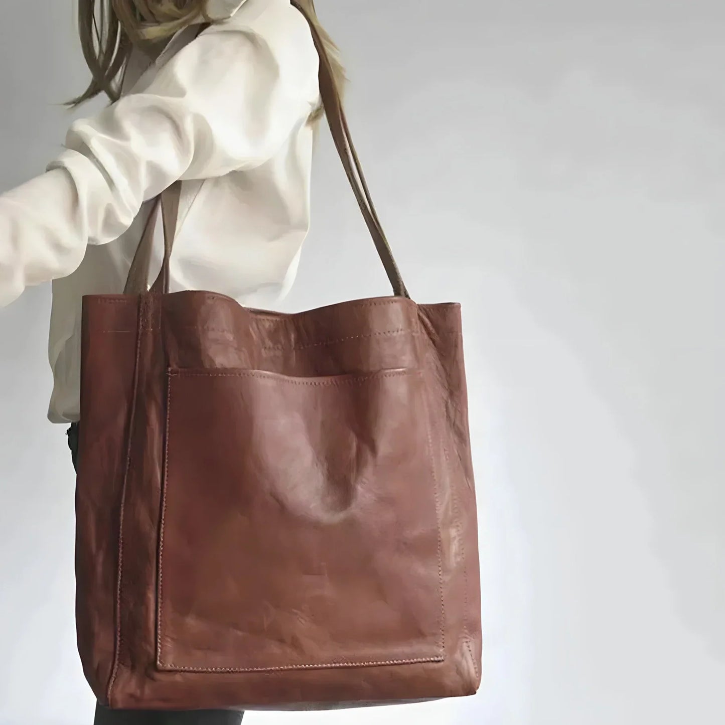 Sophie – handgefertigte stilvolle tasche aus leder