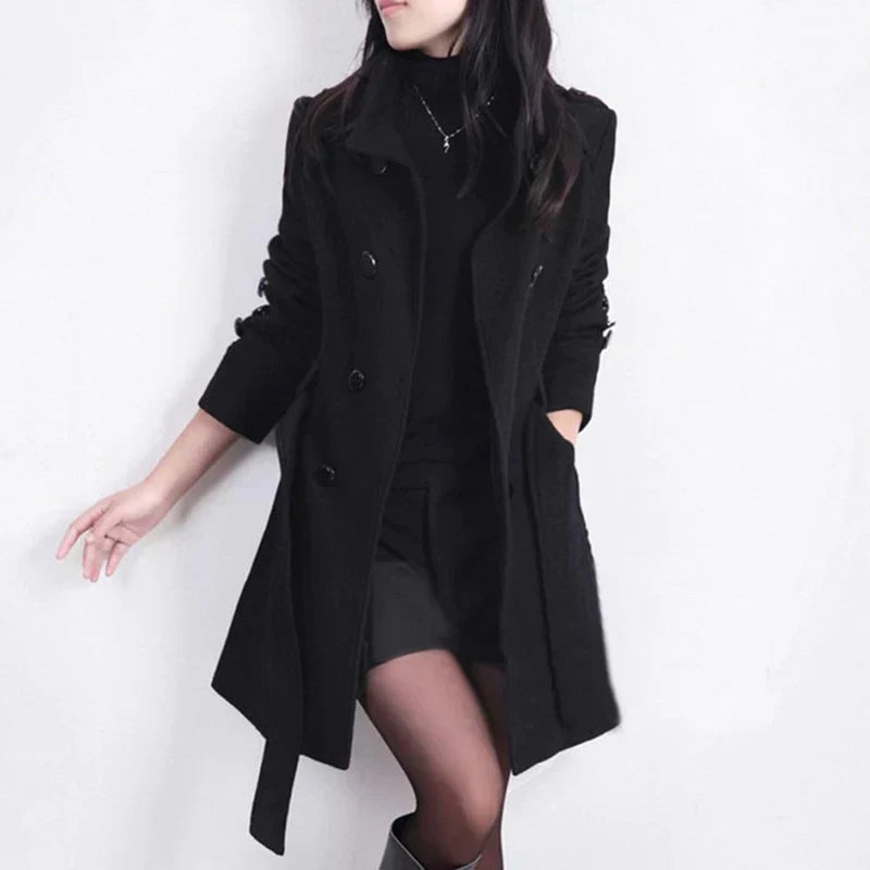 Lilyana – eleganter trenchcoat für damen