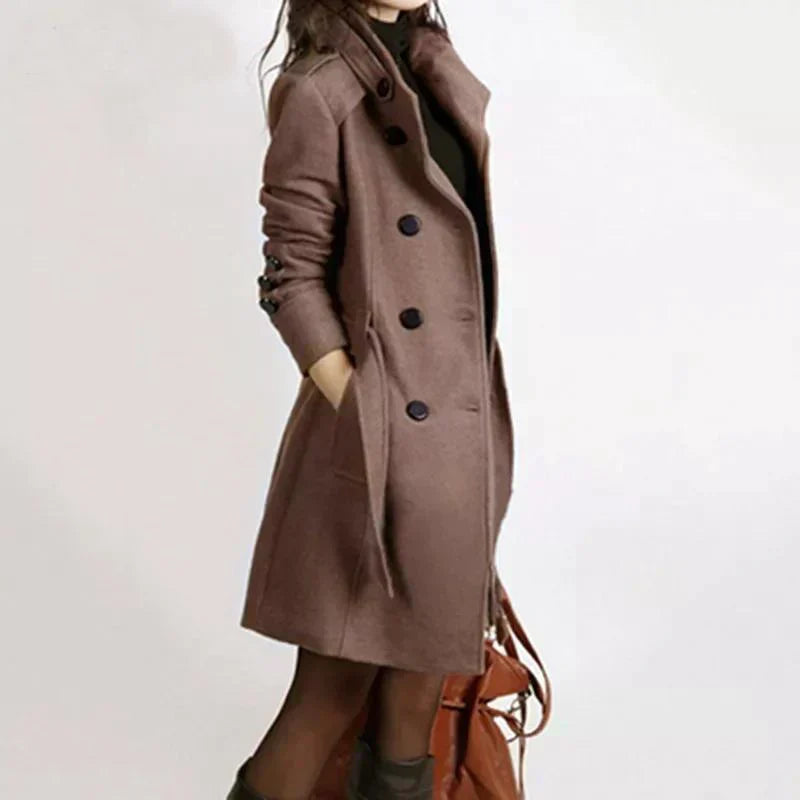 Lilyana – eleganter trenchcoat für damen