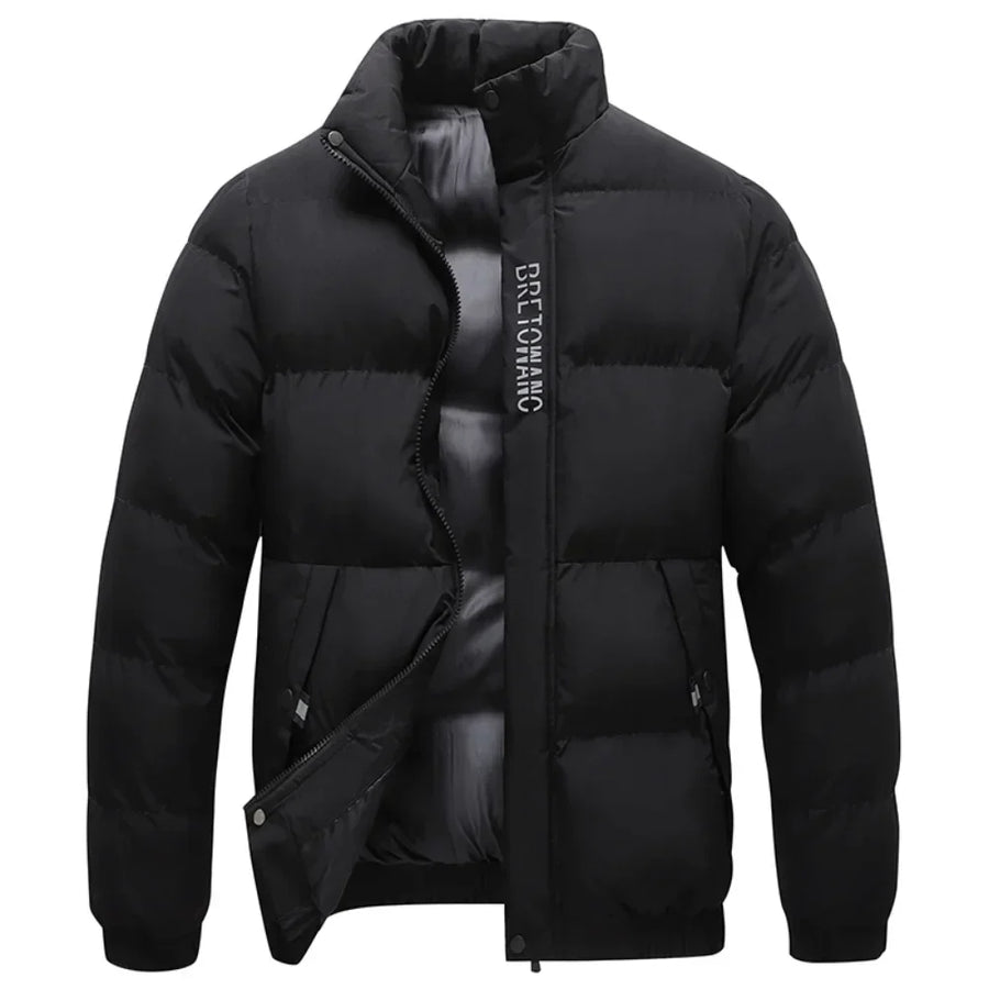 Chef | herren-winterjacke mit kragen