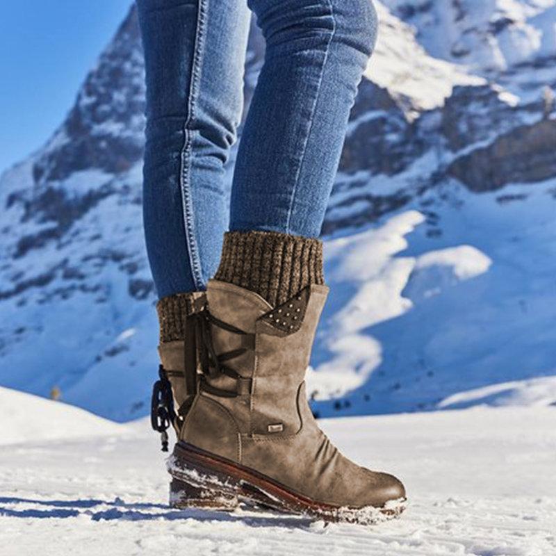 Snow boots  –äußerst bequeme und warme schuhe mit sohlen