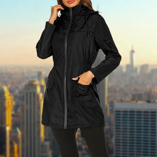 Wasserdichte damen outdoor regenjacke