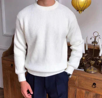 Ce - klassischer herrenpullover mit modernem design