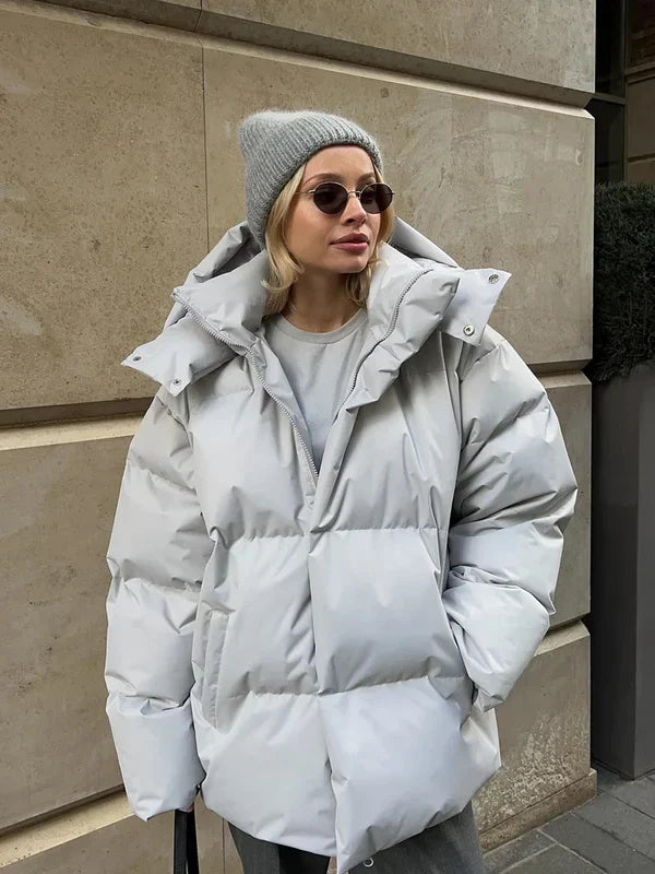 Mollie - stilvolle, lässige damen-pufferjacke