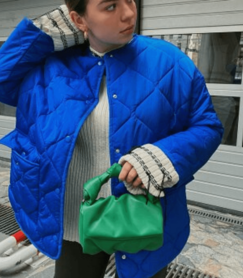 Lose steppjacke in ubergröße - carline