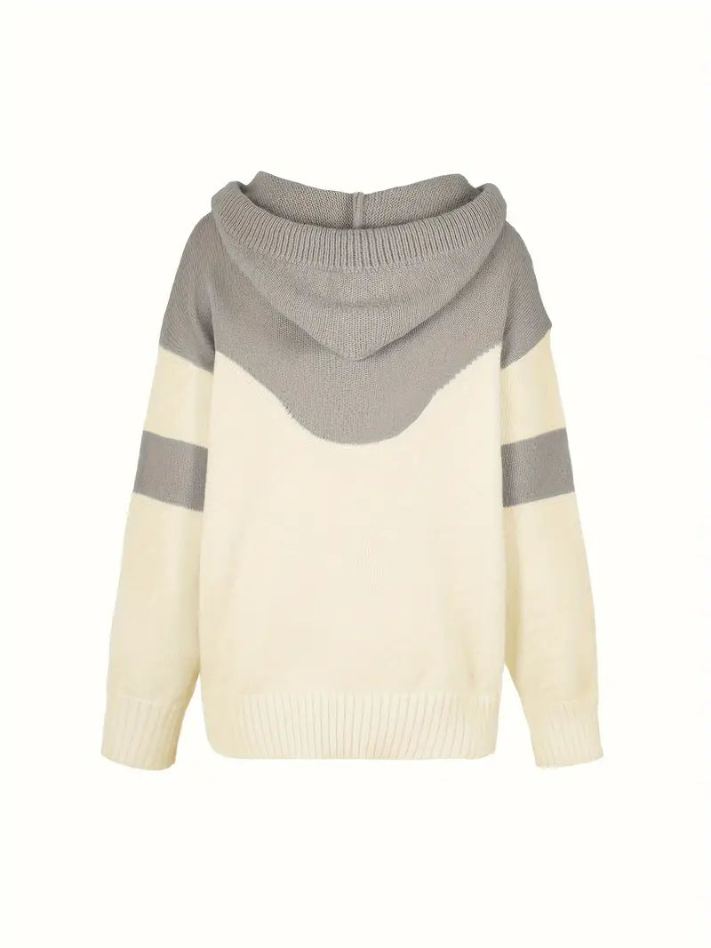 Ashley – lässiger farbblockpullover