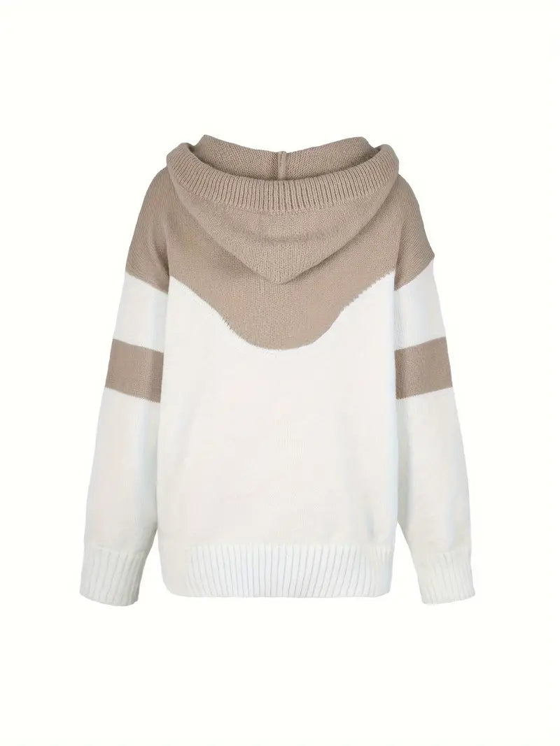 Ashley – lässiger farbblockpullover