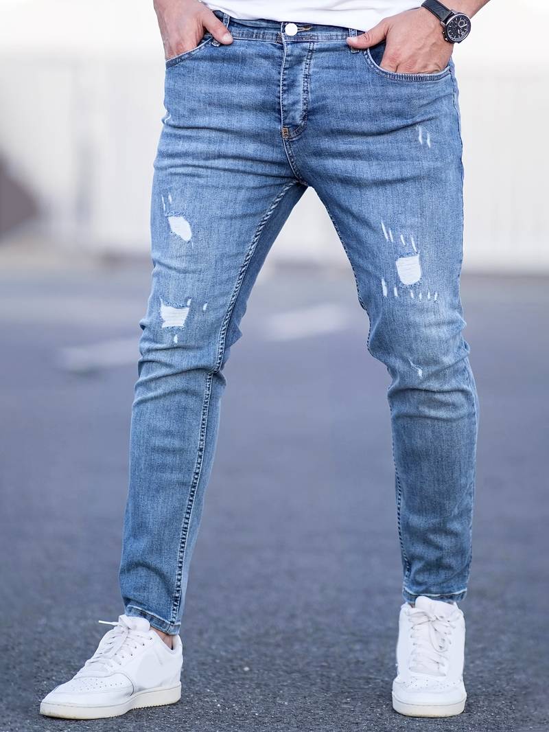 Malcolm – zerrissene jeans für männer