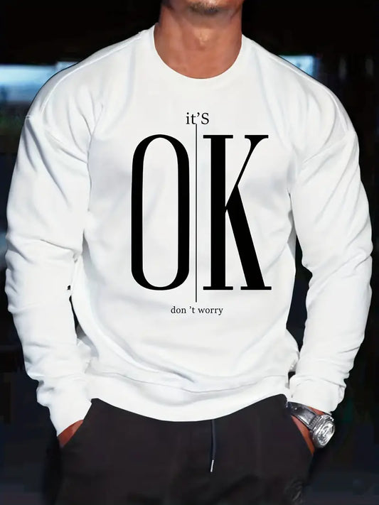 David – okay, pullover mit rundhalsausschnitt