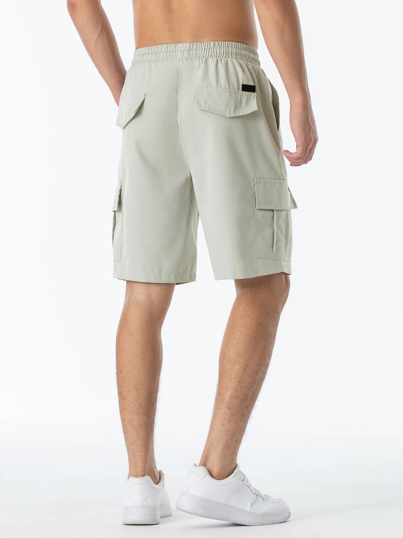 Matthew – cargo-shorts mit kordelzug im klassischen design