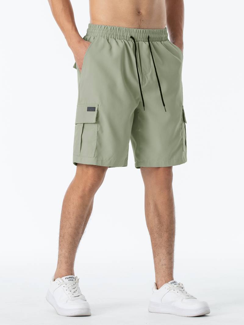 Matthew – cargo-shorts mit kordelzug im klassischen design