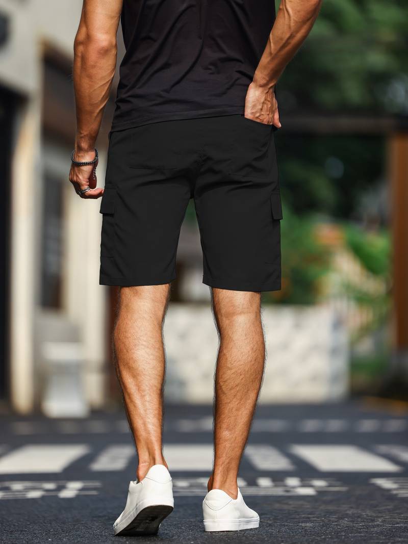 Jamie – lässige cargo-shorts mit taschen für herren