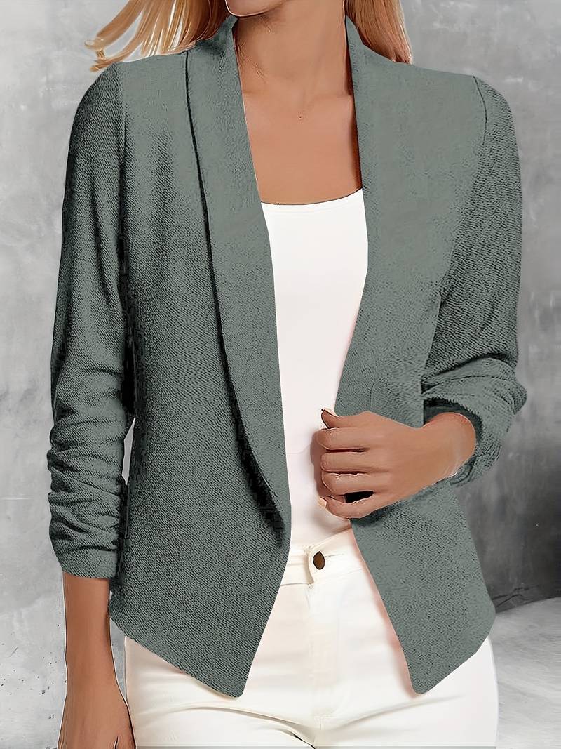 Isabella – stilvoller blazer mit offener vorderseite