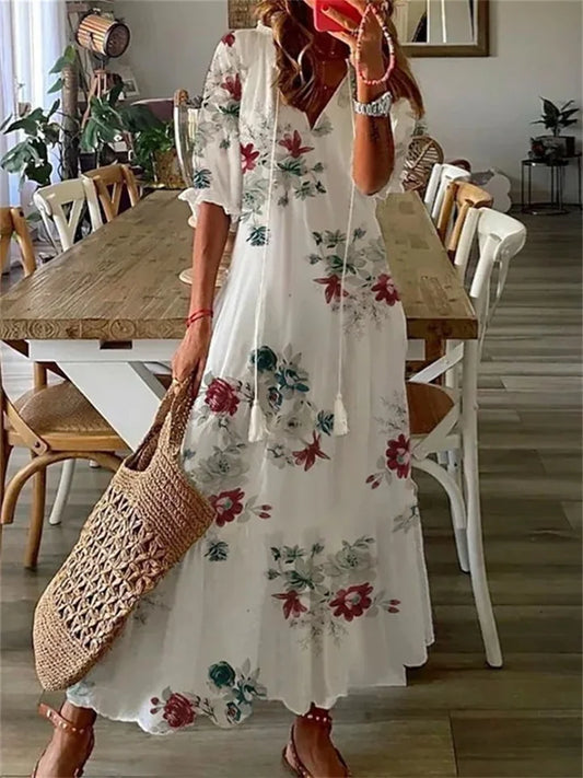 Juli - maxi sommerkleid