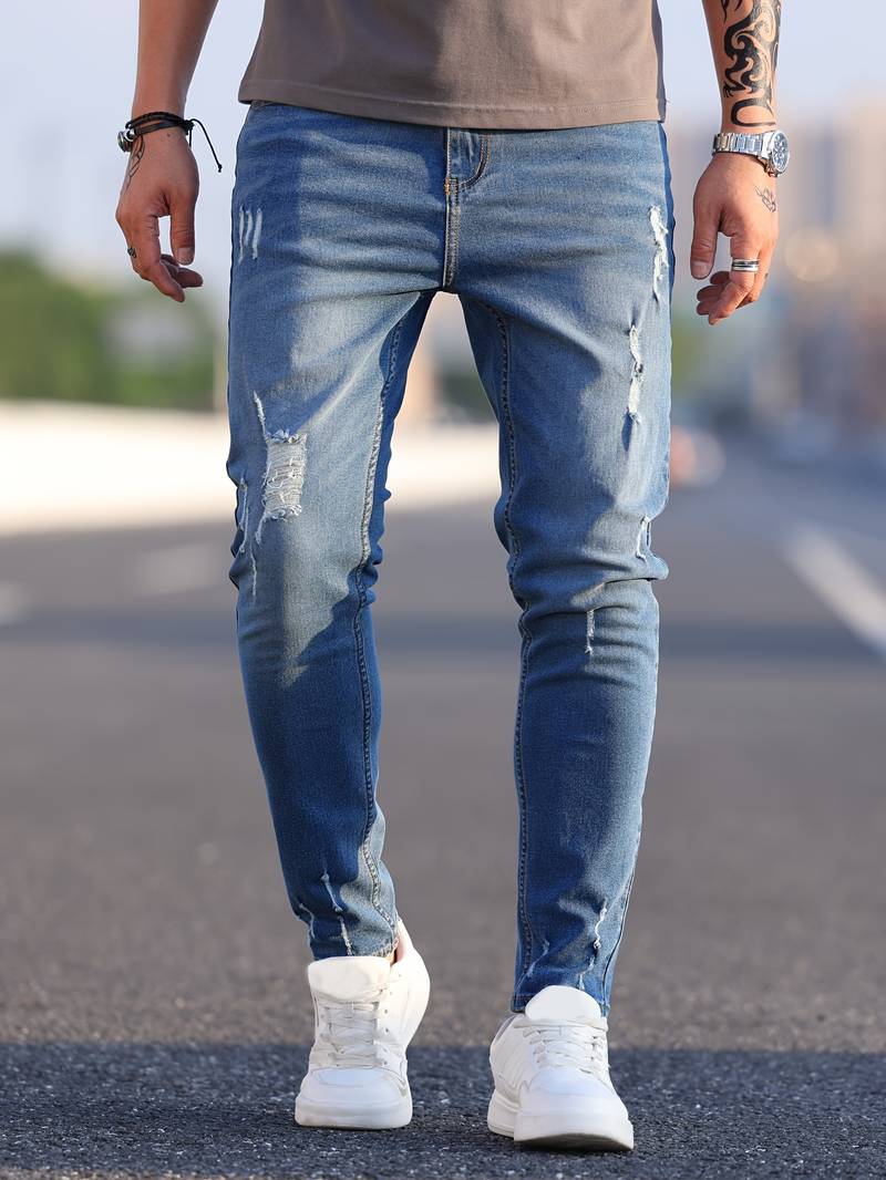 Malcolm – zerrissene jeans für männer