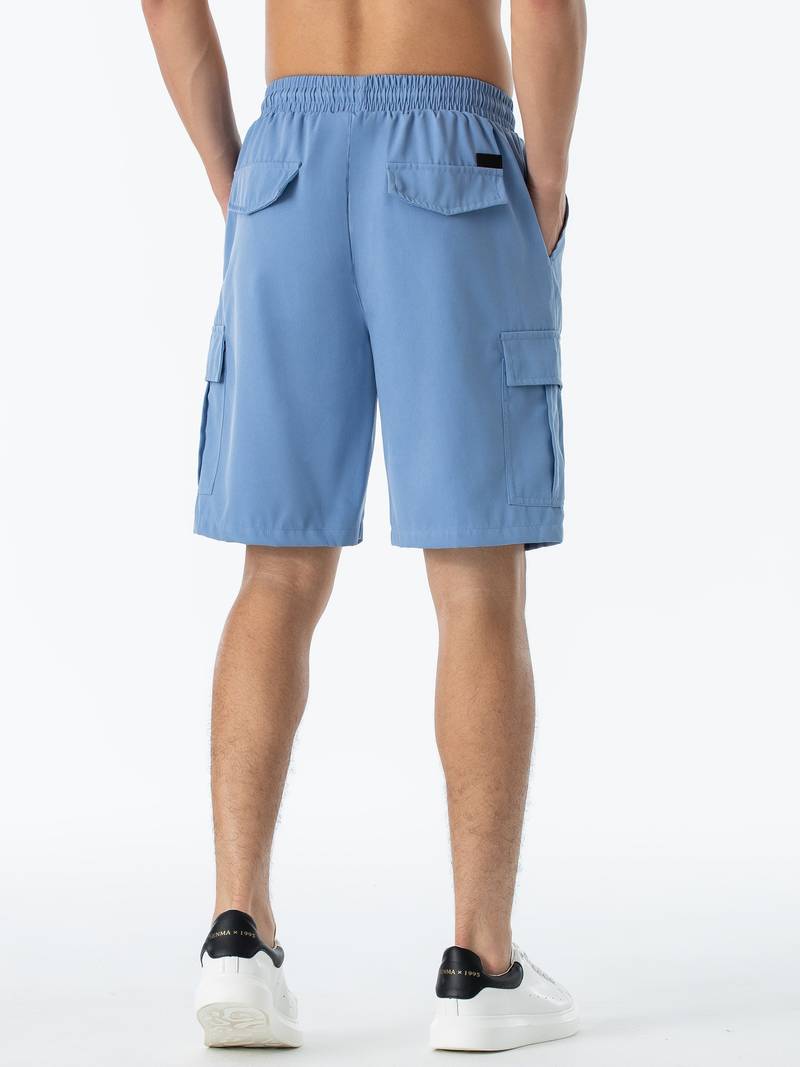 Matthew – cargo-shorts mit kordelzug im klassischen design