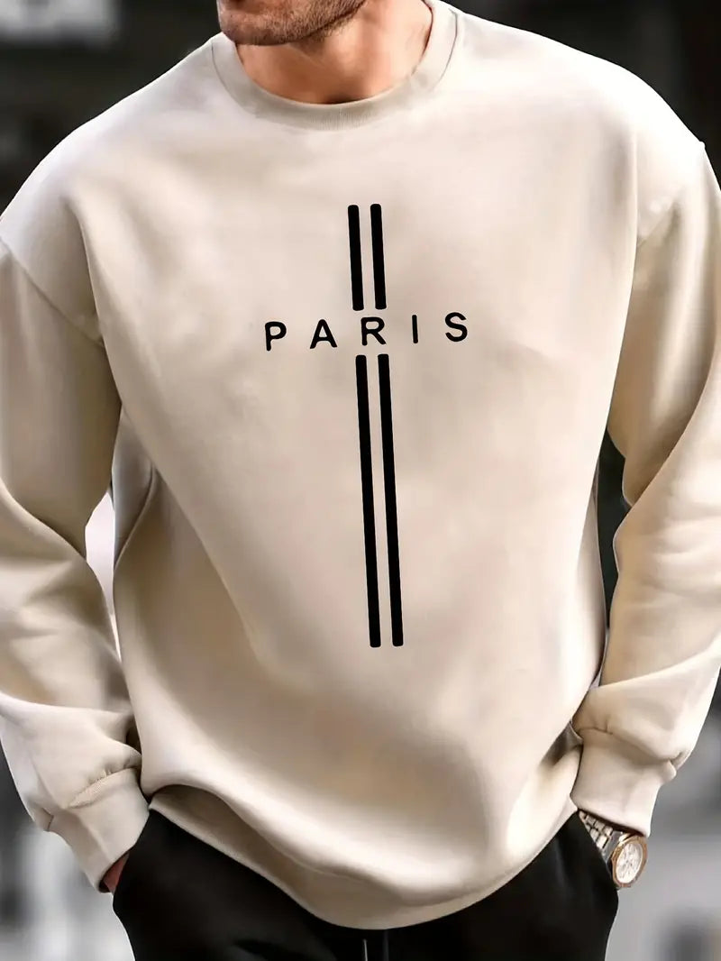 James – lässiger paris-pullover für herren