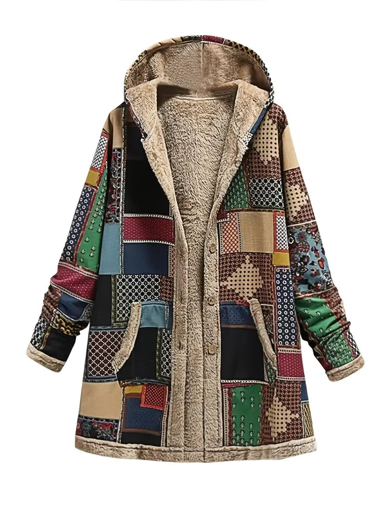 Jessica – retro-patchwork-jacke