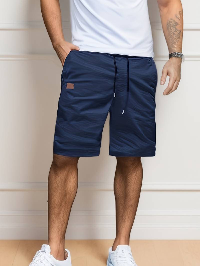 Benjamin – lässige herren-cargoshorts mit kordelzug