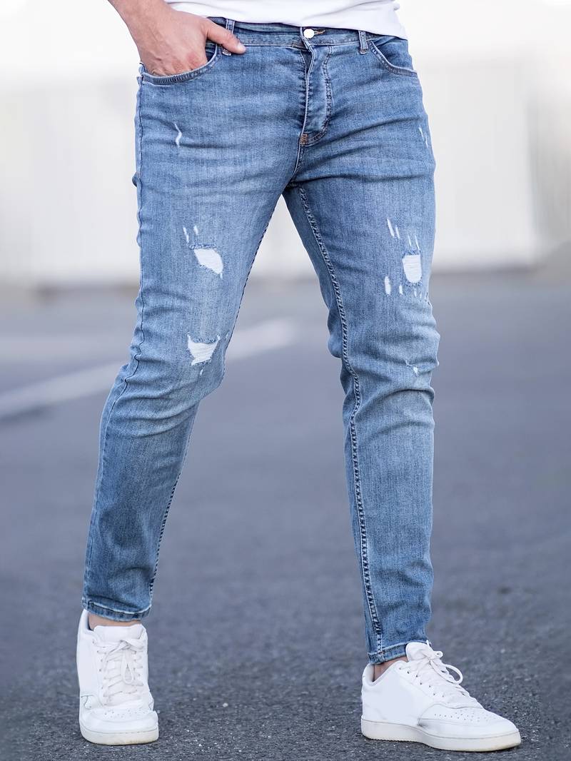 Malcolm – zerrissene jeans für männer