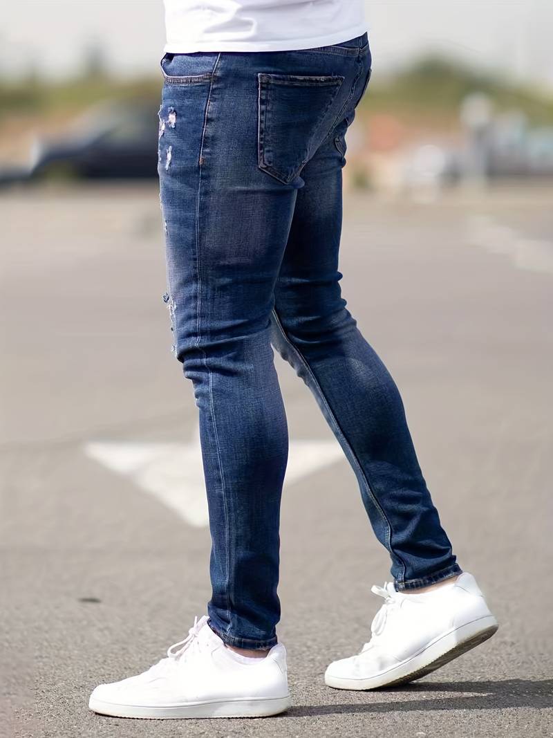 Malcolm – zerrissene jeans für männer