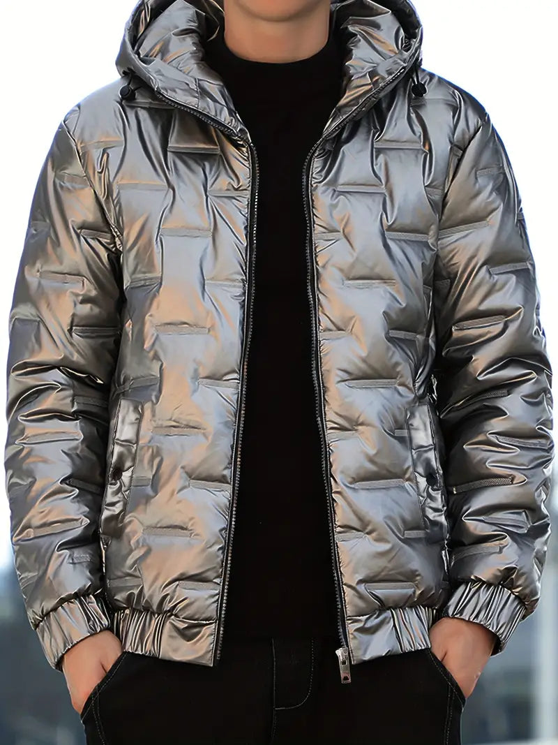 Michael – lässige bubble-jacke für herren