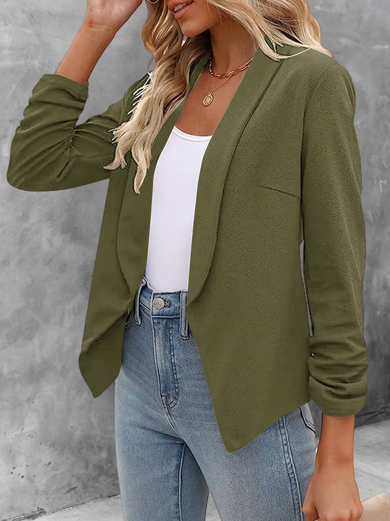 Isabella – stilvoller blazer mit offener vorderseite