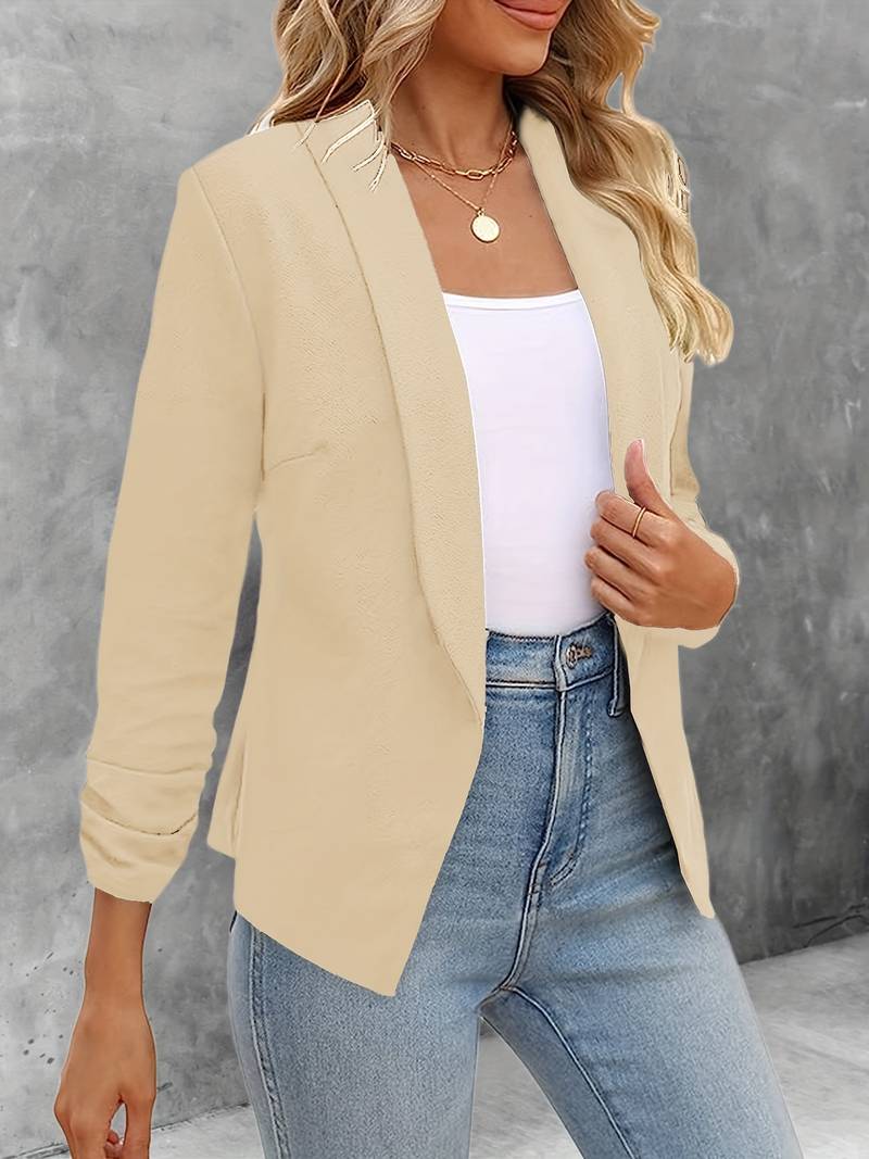 Isabella – stilvoller blazer mit offener vorderseite